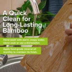 Bamboo Cutting Board Set of 3 | Durable Kitchen Chopping Boards | ZaruEsh - Image 3