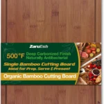 Zaruesh Extra Large Bamboo Cutting Board 17"x12"